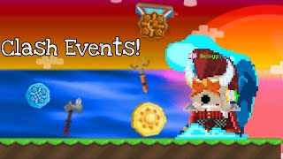 Everything About Clash Event  Collecting Clash Rewards  Growtopia [upl. by Dnomyad]