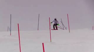 WORLD CUP SKI RACERS SLALOM TRAINING 11 [upl. by Ennaimaj]