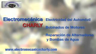 Talleres Charly  Electromecanica del Automovil  Reparacion de Bombas de agua y motores electricos [upl. by Belva456]