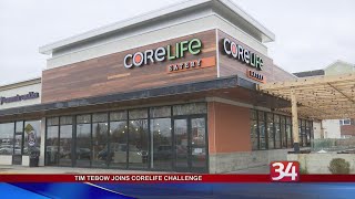 Tebow takes the CoreLife Challenge [upl. by Dempster]