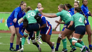 Festival des Six Nations féminin 2024  Le résumé de France  Irlande [upl. by Leuas]