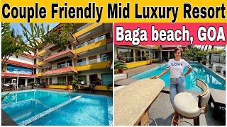 Best resorts near Baga beach  Hotel Goa Continental Baga Beach  North Goa resorts Findingindia [upl. by Arvind]