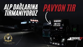 UNUTULAN YOLA TIRMANIYORUZ ALP DAĞLARI ETS 2 TMP SİM 1 [upl. by Poul]