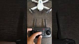 How to connect 🤔e88 drone pro with remote  drone e88 connect connectionaeroplane helicopter [upl. by Ymmij]