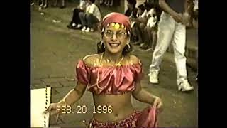 Desfile de Carnaval em Cafelândia 1996 Interior Paulista [upl. by Ahsito]