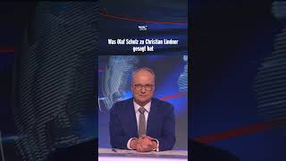 Was Olaf Scholz zu Christian Lindner gesagt hat  heuteshow shorts [upl. by Tamara258]