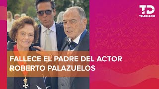 Muere Roberto Palazuelos Rosensweit papá del Diamante Negro [upl. by Townie]