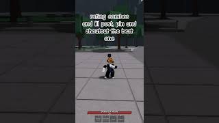 Best Combos In The Strongest Battlegrounds Roblox roblox tsb combo shorts op bestcombo [upl. by Josepha625]