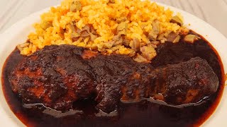 DELICIOSO MOLE ROJO DE POLLO [upl. by Ahsenrac315]