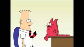 Dilbert Animated Cartoons  Worthless Fat Catbert Evil HR Director and Spooky [upl. by Aniale]