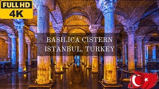 Basilica Cistern Istanbul Turkey 🇹🇷 4K walking tour [upl. by Naquin460]