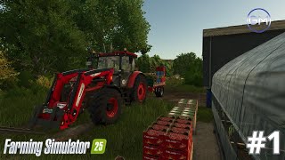 II Nowa Seria II Oprowadzenie po gospodarstwie II Sprzedaż warzyw II Farming Simulator 25 [upl. by Bocyaj]