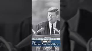 Defeatist Beliefs How Kennedy Inspired Hope for Peace [upl. by Gill267]