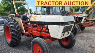 David Brown Tractors At Auction [upl. by Rosenkrantz]