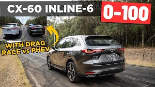 2023 Mazda CX60 G40e 6CYL review 0100 amp engine sound [upl. by Bobbe595]