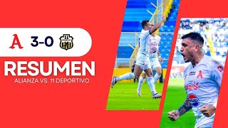 🎥 RESUMEN l ALIANZA 30 11 DEPORTIVO l JORNADA 16  APERTURA 2024 [upl. by Vikki]