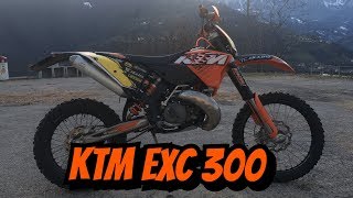 TEST KTM EXC 300 [upl. by Clerissa]