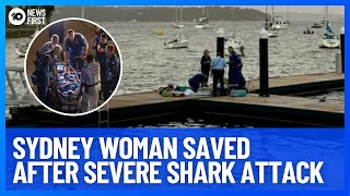 Sydney Shark Attack Victims Saviour Speaks Out About Experience  10 News First [upl. by Will]