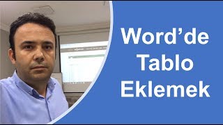 Excel Wordde Tablolar Eklemek  Ömer BAĞCI [upl. by Buatti]