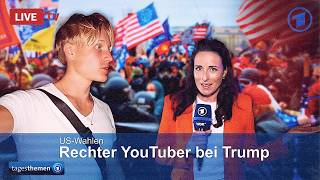 Warum ARD nicht zu Trump durfte amp ich schon 🇺🇸 [upl. by Yttak]