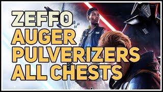 All Chests Auger Pulverizers Zeffo Star Wars [upl. by Atinor202]