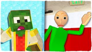 ¡MANUCRAFT VS BALDI EL ESCONDITE DE MINECRAFT [upl. by Llemej298]