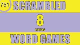 Scrambled Word Games  Can you guess all scrambled words Jumbled Words Guess the Word Games [upl. by Hayse]