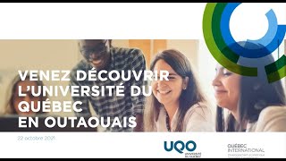 Webinaire  Université du Québec en Outaouais [upl. by Philine586]