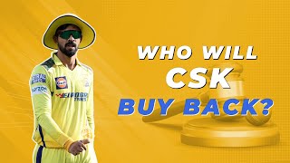 IPL 2025 Who will Chennai Super Kings buy back at the auction [upl. by Ordnassela]