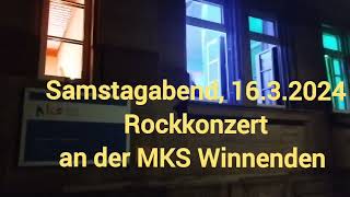 Rockkonzert an der MKS Winnenden am 16 März 2024 [upl. by Lumbard]