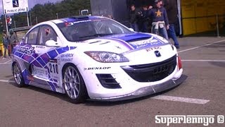 Mazda 3 Sedan 20B Race Car with Rotary Engine [upl. by O'Donnell840]