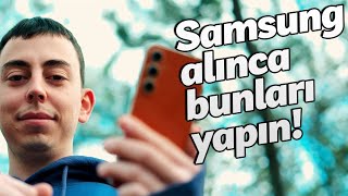 Samsung telefon ve tablet alınca bilmeniz gerekenler [upl. by Teodor127]