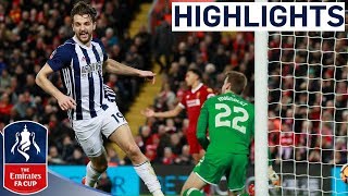 Liverpool 23 West Brom  Rodriguez Double Stuns Reds  Emirates FA Cup 201718 [upl. by Adnoluy668]