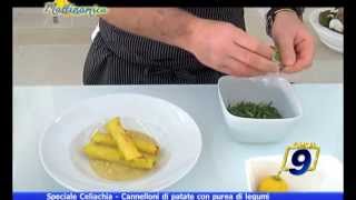 Cannelloni di patate con purea di legumi  Speciale celiachia  Tenuta donna Lavinia [upl. by Boggs]