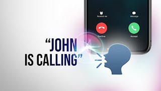 How to Make iPhone Speak Caller Name tutorial [upl. by Locke]