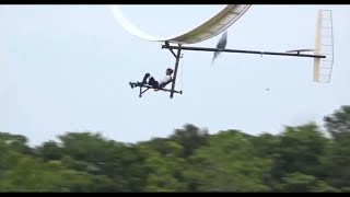 Japanese Student Takes Flight of Fancy Creates Flying Bicycle [upl. by Meridith830]