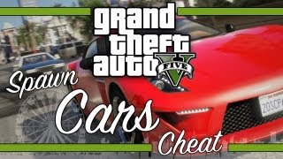 GTA V All Cheat Codes For All Spawnable Cars [upl. by Odrautse]