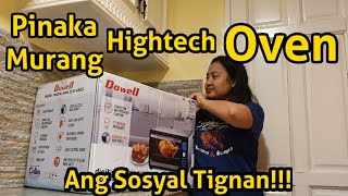 Dowell Digital Electric Oven ELO45DS Pinaka murang hightech na oven Unboxing [upl. by Naerb280]