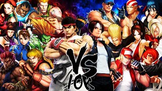 Street Fighter vs King of Fighters MacroRap Especial 10K Carpal ft 67 Artistas  Prod Keyto [upl. by Nayrbo773]