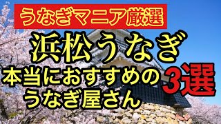 【浜松うなぎ名店3選】浜松うなぎ屋ほぼ全店舗食べてきたうなぎマニアおすすめの本当に美味しいお店3選🐠✨ [upl. by Estes]