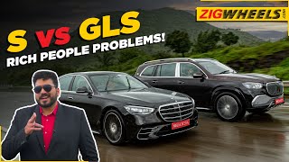 MercedesBenz SClass vs MercedesMaybach GLS  Here Comes The Money [upl. by Levona]