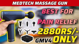 Medtech Massage Gun Review  Medtech Massage Gun GMV4  Best Massage Gun in India  Best Massage Gun [upl. by Ardena]