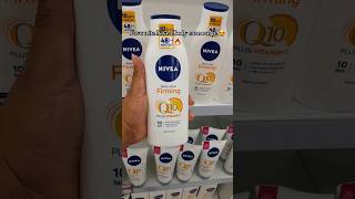 Nivea Q10  firming lotion and cellulite gel🔥 nivea antiaging shorts [upl. by Evante]