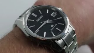 Grand Seiko Quartz SBGV007 Luxury Watch Review [upl. by Mandler744]