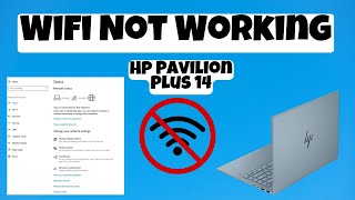 Hp Pavilion Plus 14 Wifi Not Working  Wifi Connection Problem Fix Windows [upl. by Eelrebmyk]