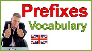 English Prefixes  English vocabulary lesson [upl. by Hannon]