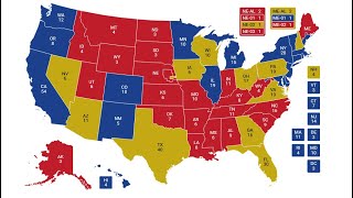 Haley vs Biden 2024 Election Prediction Map [upl. by Knighton]