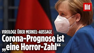 Virologe über CoronaMutation Merkels InzidenzPrognose ist unrealistisch [upl. by Aradnahc]