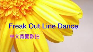 Freak Out 失控  Line Dance  by Jennifer Jou [upl. by Suiravaj]