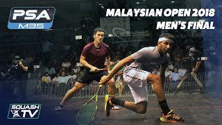 Squash Tsz Fung Yip v Al Tamimi  Malaysian Open 2018  Mens Final  Full Match [upl. by Airda632]